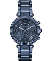 Horlogeband Michael Kors MK6418 Staal Blauw 20mm - thumbnail