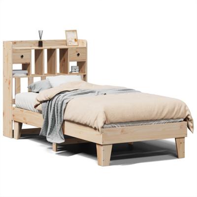 Bedframe zonder matras massief grenenhout 100x200 cm