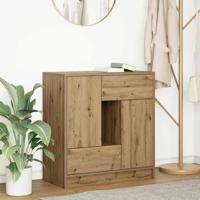 Dressoir met lades en deuren 70,5x34x74,5 cm ambachtelijk - thumbnail