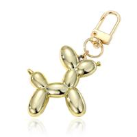 Ballon dier Sleutelhanger goudkleurig van LGT JWLS - thumbnail