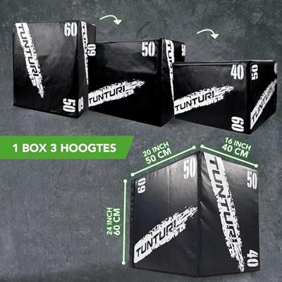 Tunturi Plyobox - soft - (EVA) (40/50/60cm)