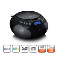 Boombox met DAB+/ FM-radio en Bluetooth® Zwart - thumbnail