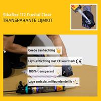 Sika Sikaflex 112 Crystal Clear 300ml - thumbnail