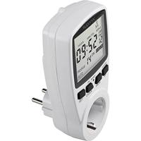Sygonix 1625525 Stopcontact-schakelklok Digitaal Weekprogramma 3680 W Timer-functie, START/STOP functie, Toevalsfunctie - thumbnail