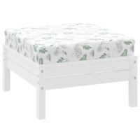 VidaXL Palletkussen bladpatroon 60x60x8 cm oxford stof - thumbnail