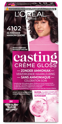 L'Oréal Paris Casting Crème Gloss Haarkleuring As Kastanje 4102