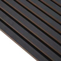 Akoestische wandpanelen 2 st latten 60,5x60 cm eikenfineer - thumbnail