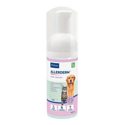 VIRBAC Allerderm Foam - shampoo voor honden en katten - 100 ml