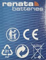 Renata Knoopcel CR2325 3 V 1 stuk(s) 190 mAh Lithium CR2325 - thumbnail