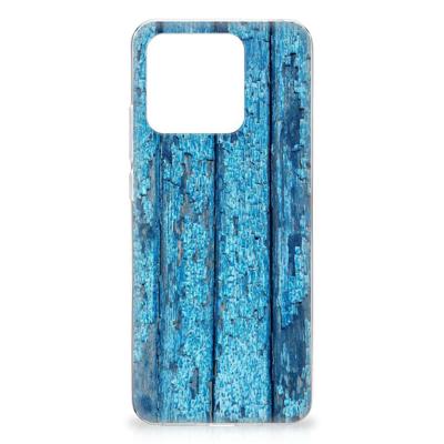 Xiaomi Redmi 10C | Bumper Hoesje | Wood Blue