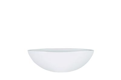 Boat cresta pure white bloempot binnen 34 cm ovaal Boat cresta pure white bloempot binnen 34 cm ovaal