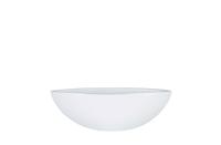 Boat cresta pure white bloempot binnen 34 cm ovaal - thumbnail