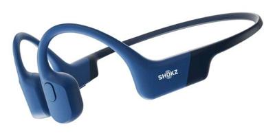 SHOKZ OpenRun Headset Draadloos Neckband Sporten Bluetooth Blauw