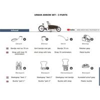 Melia baby/peuter schaal bev.set 3p urban arrow bakfiets - thumbnail