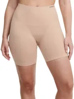 Corrigerende boxershort met lange pijpjes - Correctie shapewear high waist short - thumbnail