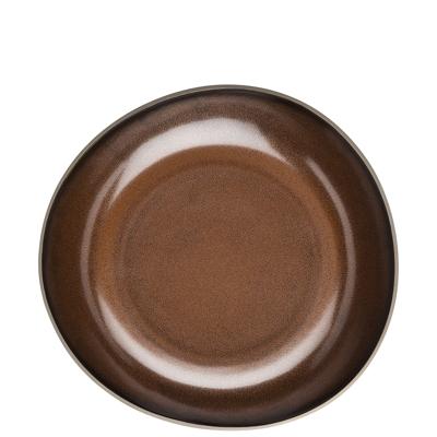 ROSENTHAL - Junto Bronze - Diep bord 28cm