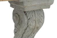 Wandtafel DKD Home Decor Grijs Spar 180 x 35 x 78 cm - thumbnail