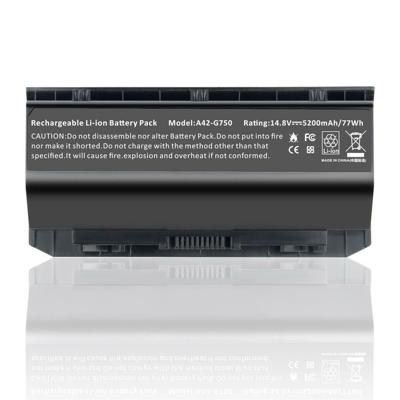 Notebook battery for ASUS G750 Series 15.1V 5200mAh