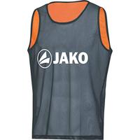 JAKO 2618 Overgooier Reverse - Fluo Oranje/Steengrijs - Junior - thumbnail