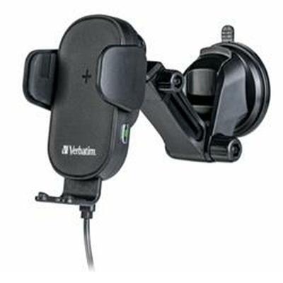 Verbatim FWC-01 Qi Fast Wireless Car Charger 49552 Inductie lader Uitgangen Magnetische aansluiting Zwart