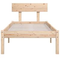 Bedframe massief grenenhout 90x200 cm - thumbnail