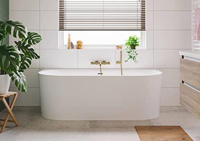 Ben badset met staafhanddouche geborsteld messing pvd