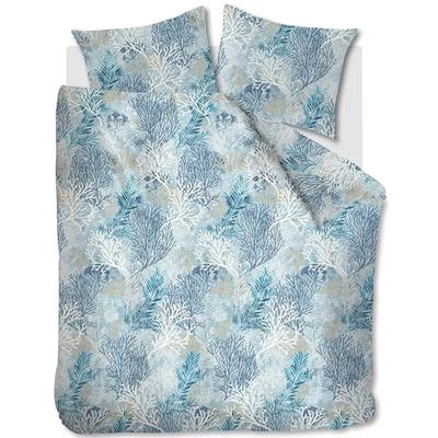 Rivièra Maison Calm Coral Dekbedovertrek Blue