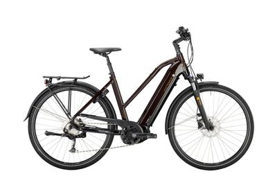 VICTORIA elektrische trekkingfiets "etrekking 12.8" mod. 22 ebike vict. e-trek. 12.8 28/48 trap. 9sp brown