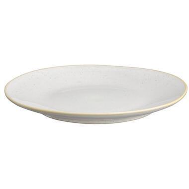 Ontbijtbord Esti - wit stoneware - Ø20,5 cm
