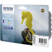 Epson - T0487 - Inktcartridges Zwart / Licht Cyaan / Cyaan / Licht Magenta / Magenta / Geel - thumbnail