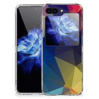 Samsung Galaxy Z Flip 5 | TPU Hoesje | Polygon Dark - thumbnail