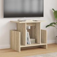 TV-standaard 2 pcs Sonoma Eiken 50 x 35 x 45 cm Bewerkt hout - thumbnail