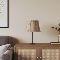 VidaXL Lampenkap ø25x17 cm wicker bruin - thumbnail