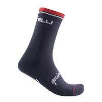 Castelli Quindici Soft Merino fietsokken blauw heren S-M - thumbnail