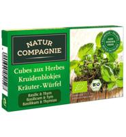Natur Compagnie Kruidenblokjes Basilicum & Tijm - thumbnail