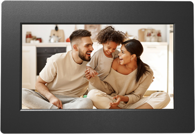 Agfa Frameo Digitale WiFi fotolijst 7 inch, zwart