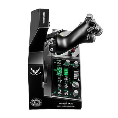 Thrustmaster VIPER TQS MISSION Vliegsimulator bedieningspaneel en gaspedaalsysteem PC Zwart