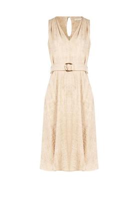 Rinascimento short dress | Beige