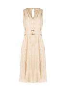 Rinascimento short dress | Beige - thumbnail