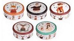 Hamlet Winter Woodland koeken, metalen doos van 150 gram