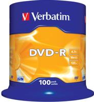 Verbatim 43549 DVD-R disc 4.7 GB 100 stuk(s) Spindel - thumbnail