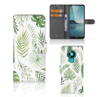 Nokia 3.4 Hoesje Leaves - thumbnail
