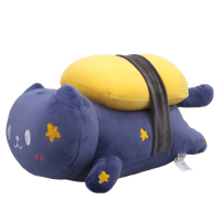 Kenji Sushi Night Cat knuffel - 35 cm - thumbnail