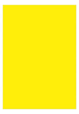 Kangaro K-0043F025 Papier A4 120gr Pak A 100 Vel Geel