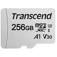 Transcend 300S-A 256GB microSDHC UHS-1 U3 met adapter - thumbnail