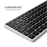 Satechi Slim X1 wireless keyboard - Silver - thumbnail