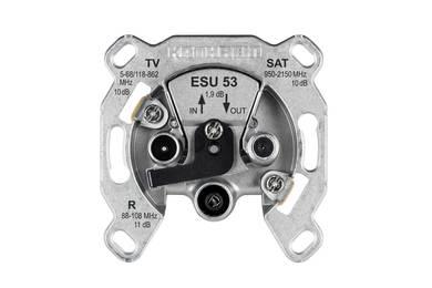 Kathrein ESU 53 Antennedoos Satelliet, TV, FM Inbouw (in muur) Loop-through outlet Kathrein ESU 53 Antennedoos Satelliet, TV, FM Inbouw (in muur) Loop-through outlet