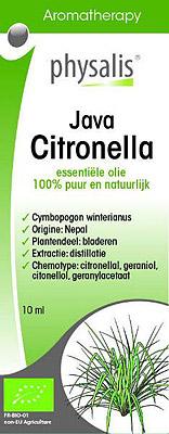 Physalis Java Citronella Olie 10ml