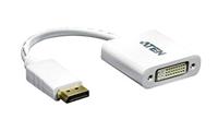 ATEN DisplayPort Kabel DisplayPort Male - DVI-D 24+1-Pins Male 0.15 m Wit - thumbnail