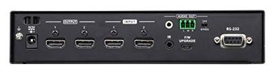 ATEN VM0202HB HDMI-switch Ultra HD-geschikt, LED-weergave, Rackmontage mogelijk, 3D-weergave mogelijk, Met afstandsbediening, Met audiopoorten, ARC (Audio